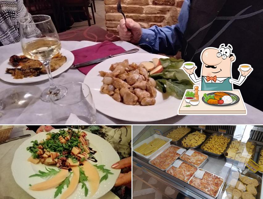 Cibo al Ristorante Mosaico al Teatro