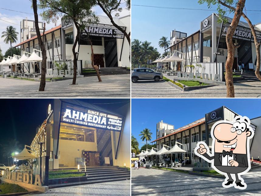 The exterior of Ahmedia Restaurant Vaniyambadi Since 1975