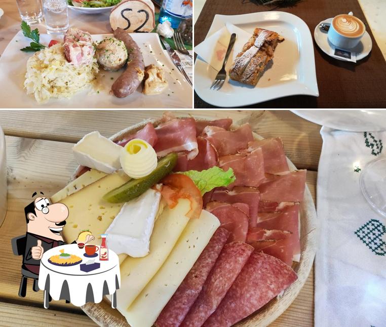 Piatto di formaggi al Trattoria Babsi