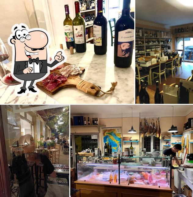 Gli interni di Cantine Angeli