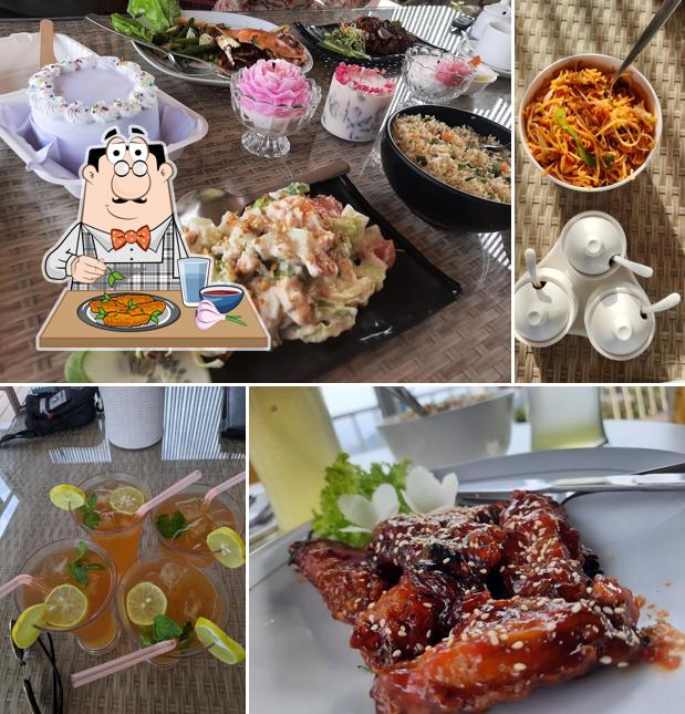 Chicken wings at Gaby's Cafe and Resort, Imphal