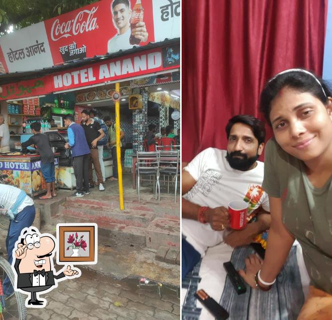 Take a look at the picture displaying interior and food at HOTEL ANAND