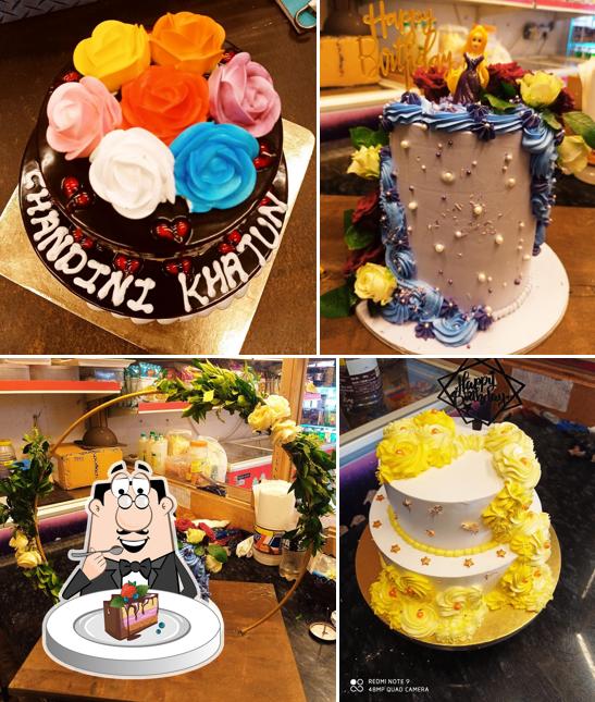 Jannat Baker's & Live cake image
