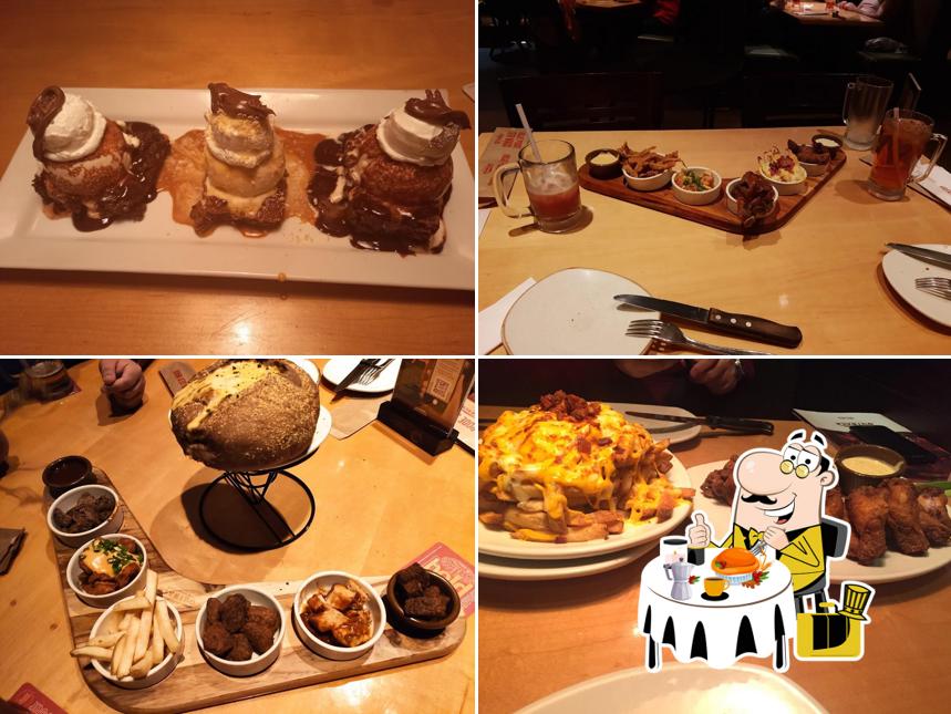 Comida em Restaurante Outback Steakhouse