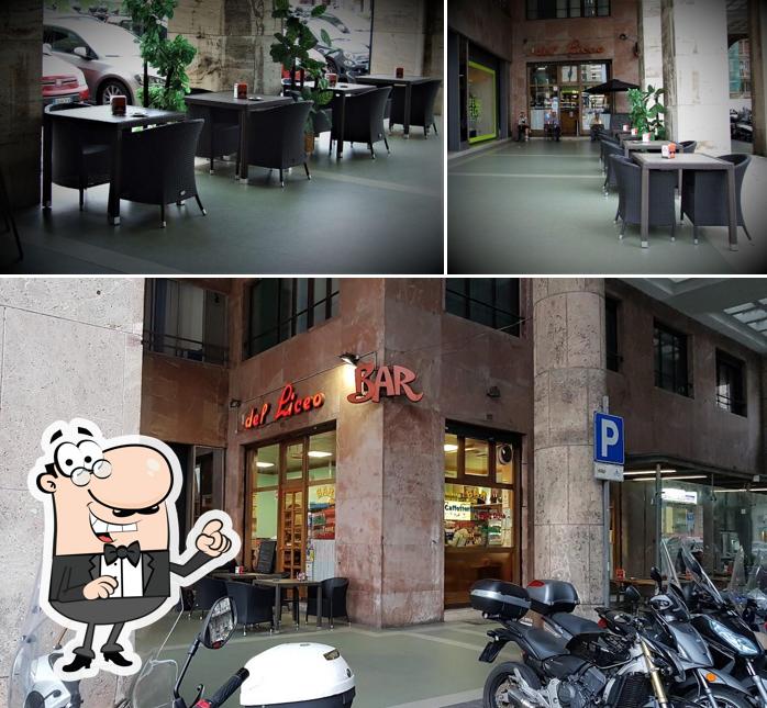 Gli interni di Bar del Liceo