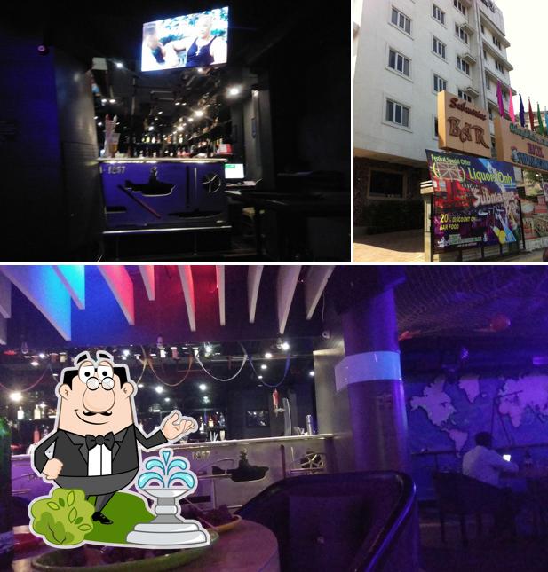 The exterior of submarine bar