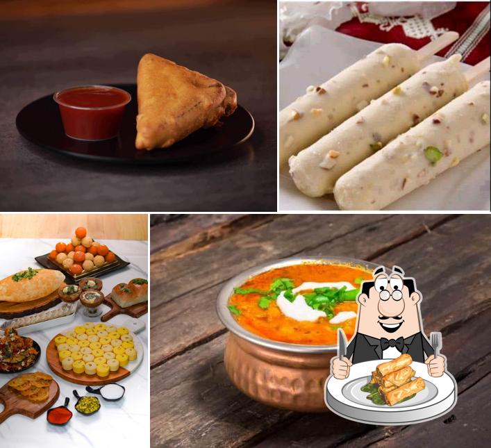 Spring rolls at Bikash Babu Sweets