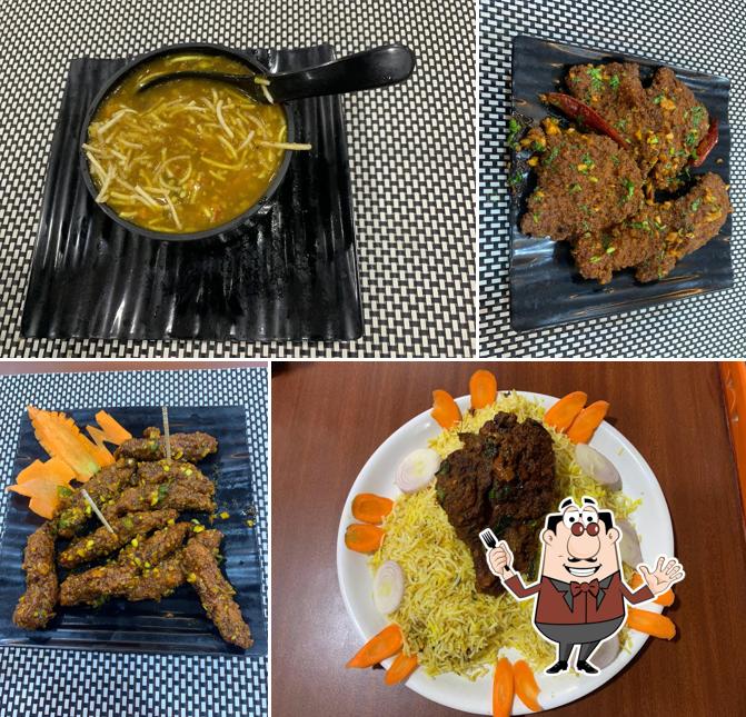 Food at Food Pirates multicuisine restaurant