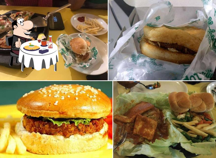 Treat yourself to a burger at Hot Millions