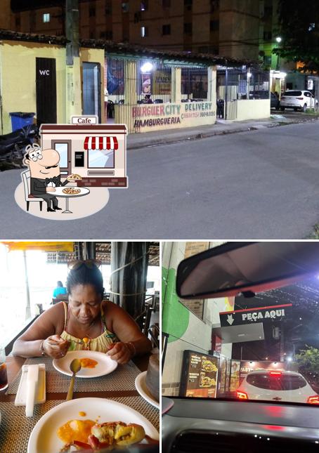 Veja imagens do exterior do Burger King