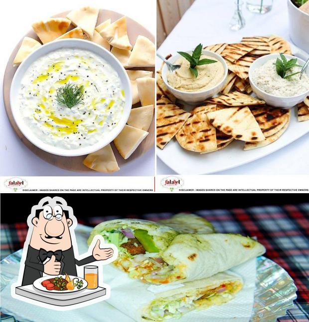 Food at Falafel Express