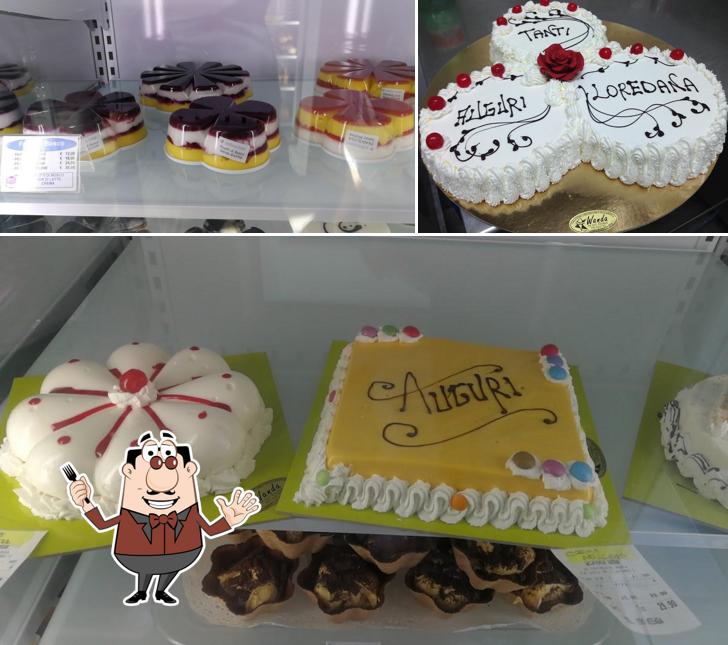 Platti al Gelateria Wanda