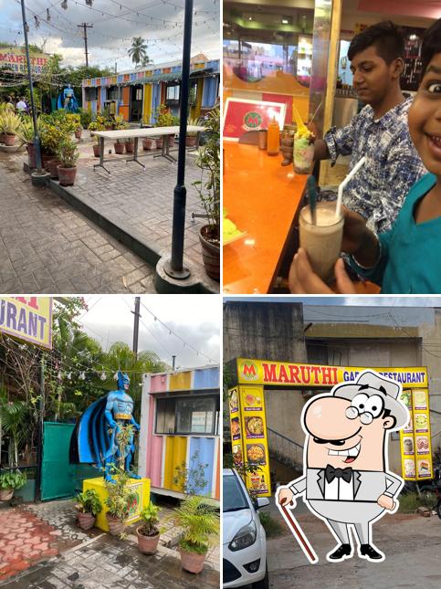 The exterior of Maruthi Restaurant and Bakery