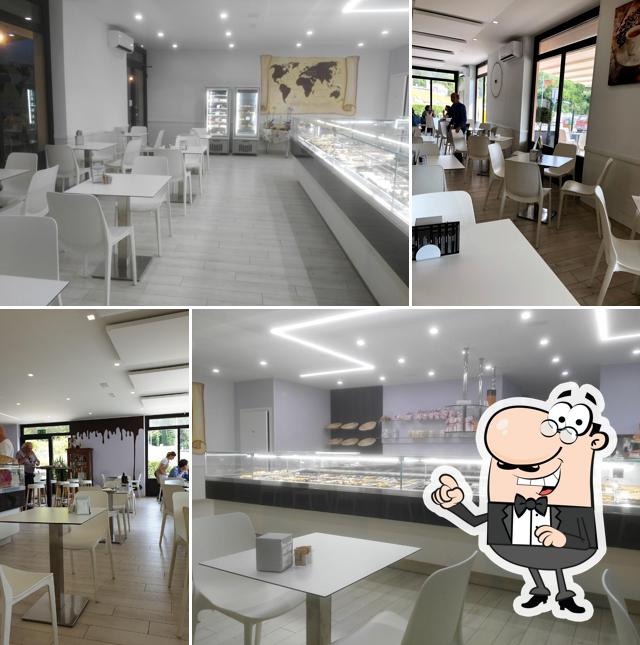 Gli interni di Pasticceria Colombo