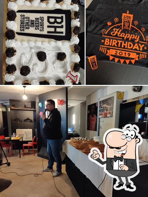 BH Pub si caratterizza per la interni e torta