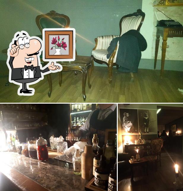 Gli interni di Cotton Club Speakeasy