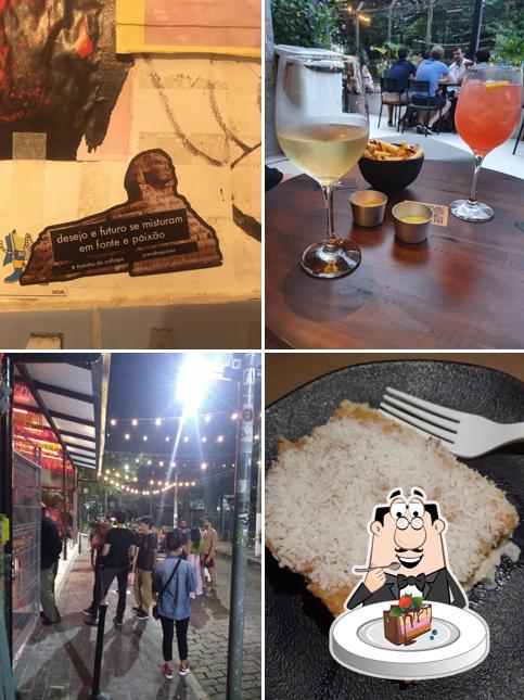 Bolo de chocolate em Heavy House