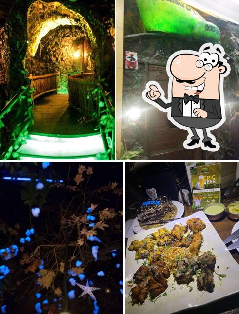 You can get some fresh air at the outside area of Rainforest Resto-bar