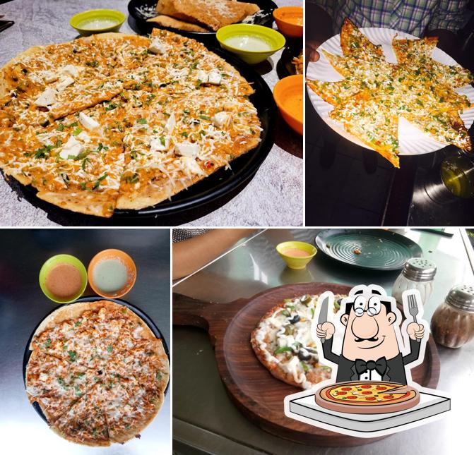 Try out pizza at Dosa Planet - H3 Cafe
