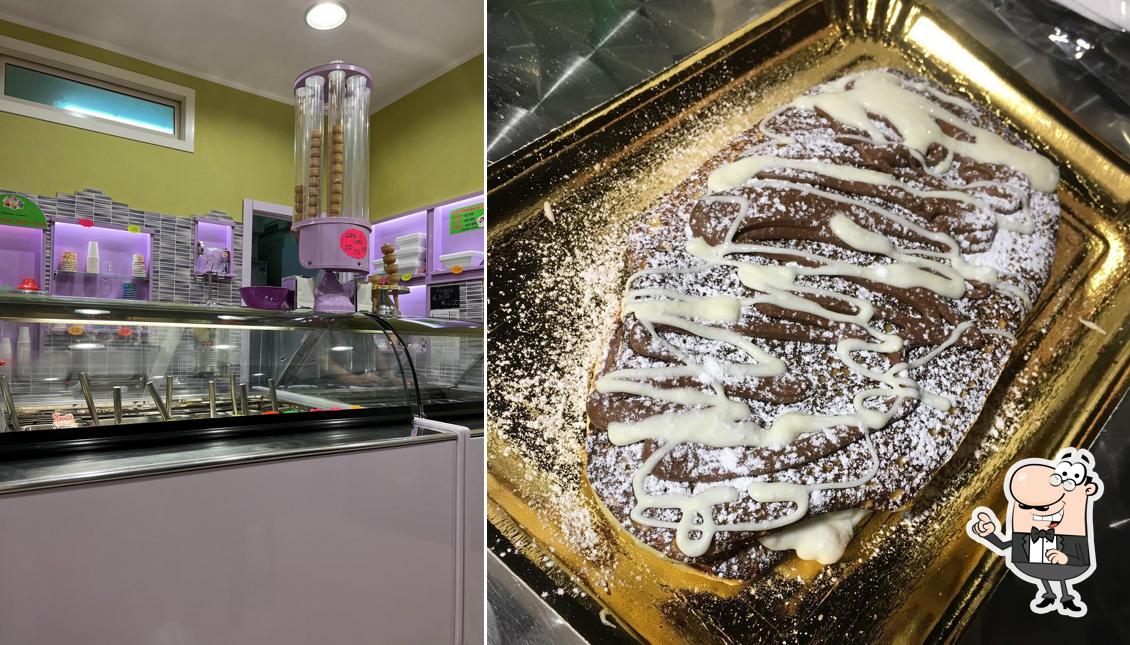 Gli interni di Gelateria Samoa
