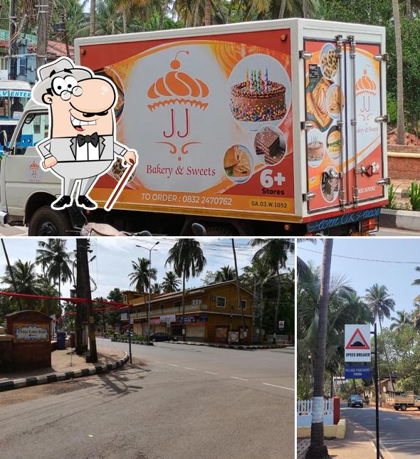 The exterior of JJ BAKERY PARRA