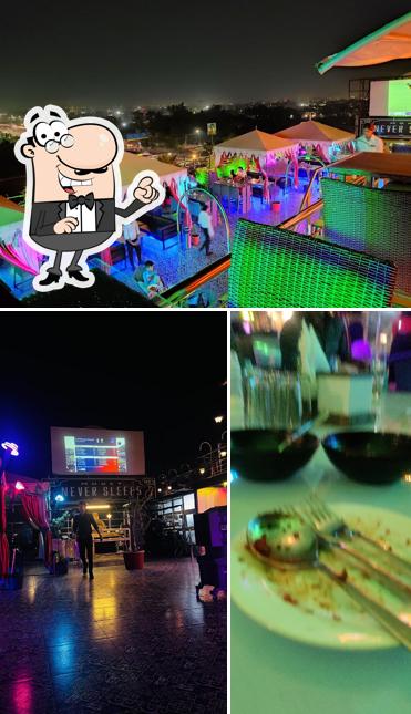 This is the image displaying exterior and interior at Kawo The Rooftop