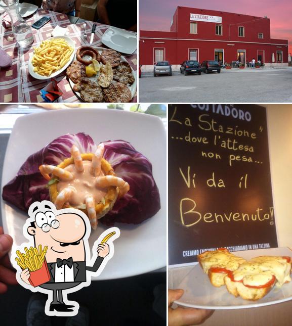 Prova a prendere le patatine fritte a LA STAZIONE Bar Ristorante Pizzeria B&B