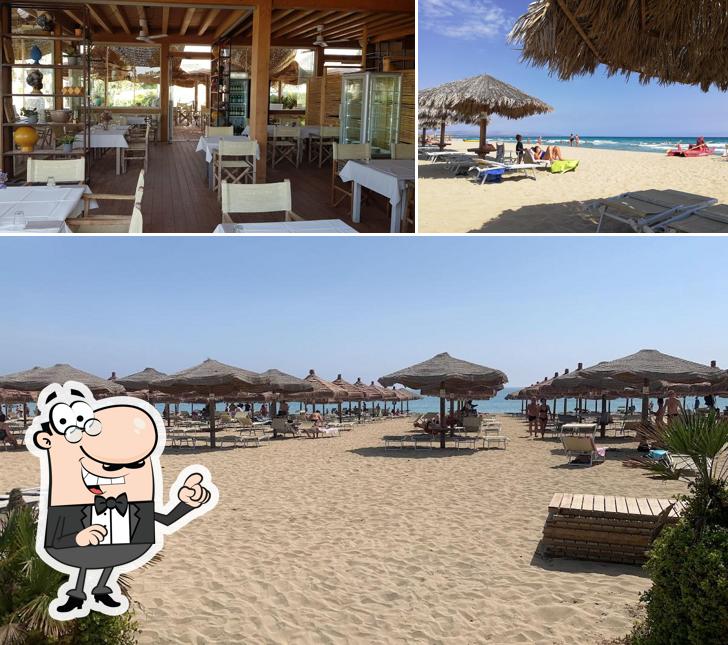 Gli interni di Agua Beach