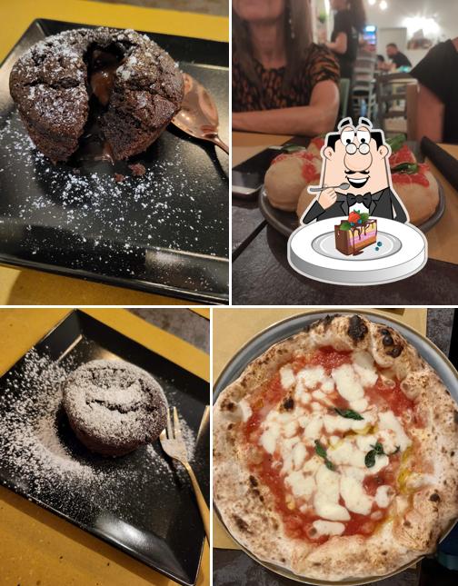Torta al cioccolato al Mbriana Pizza & Food