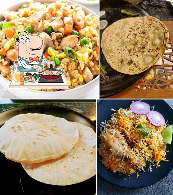 Fried rice at Nawabi kawabia kitchen