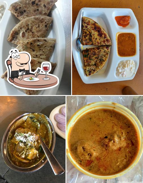 Meals at Nutan Paratha & Punjabi