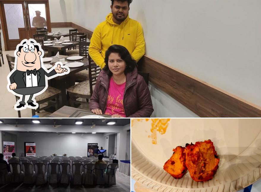 The image of interior and food at Parban