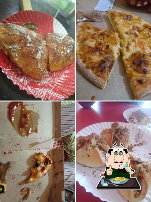 Food at pizza fuel cafe