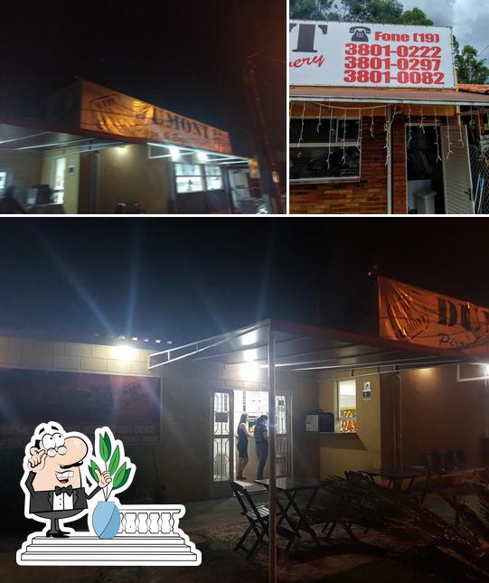 O exterior do Pizzaria Dumont