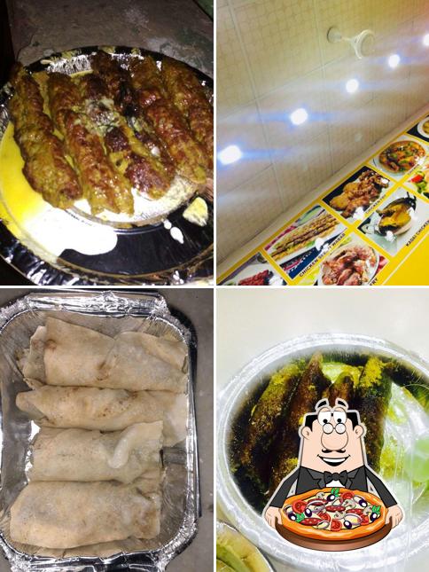 Get pizza at Qureshi Kabab