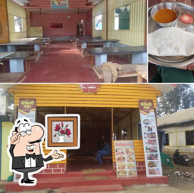 The interior of Sai Krupa Lunch Home
