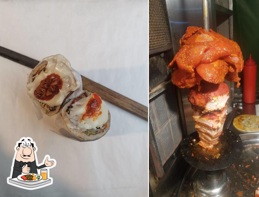 Food at Tasty Chicken Shawarma