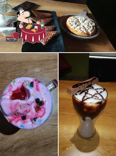 Waffles at The Dhaba Café