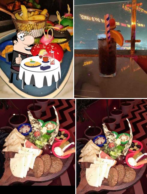 Cheese plate at Trippy Tequila