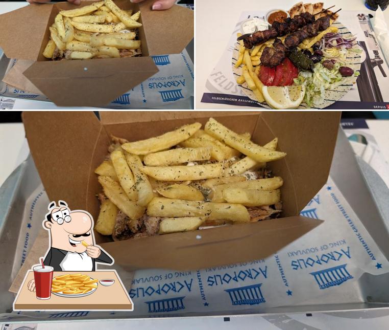 Patatine fritte al Acropolis streetfood