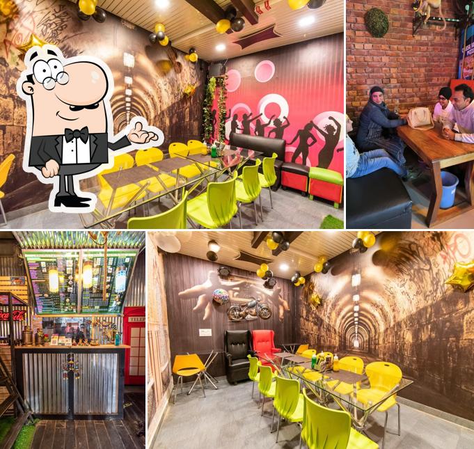 The interior of Bolton Pizza & Burger