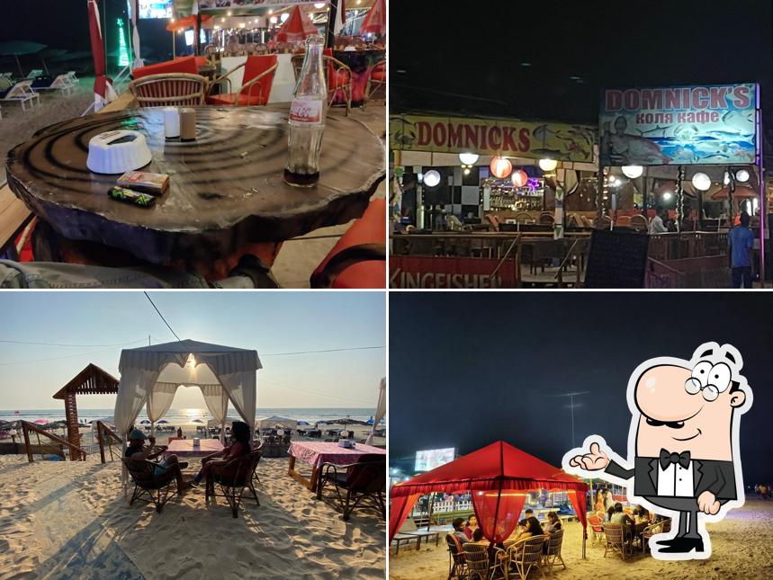 The interior of Dominick's Sea Food