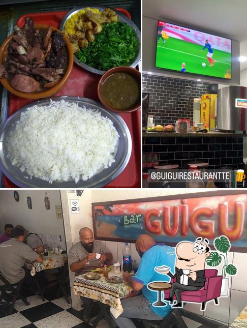 Veja imagens do interior do GuiGui Restaurante