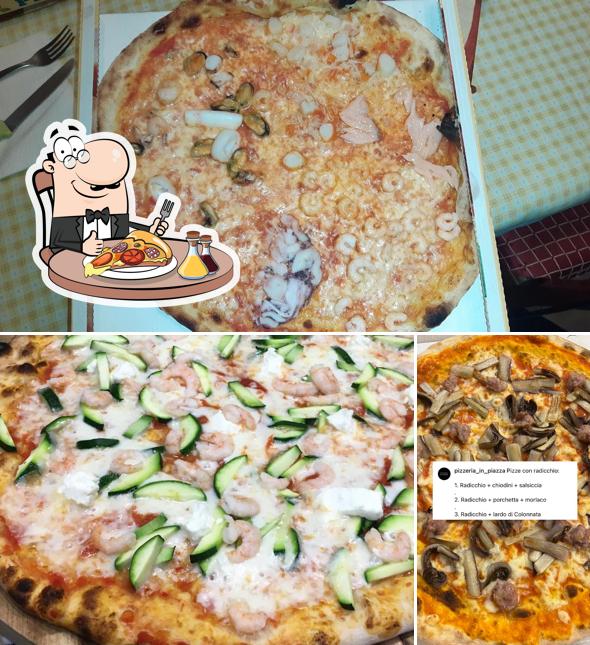 A Pizzeria In Piazza, puoi provare una bella pizza