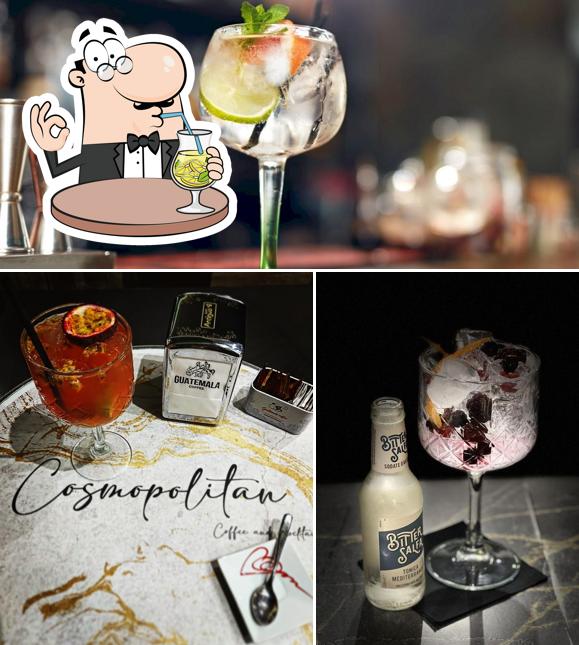 Prenditi un drink dal menu