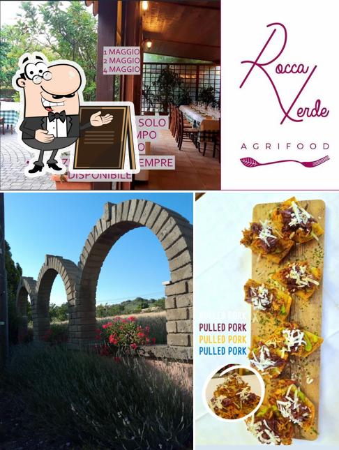 Curiosa tra l'area esterna di Agriturismo la Rocca Verde