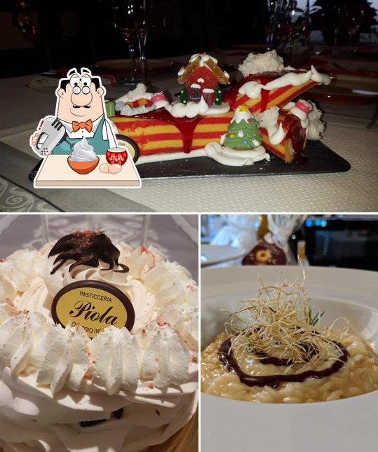 Bar Pasticceria Piola di Travaglini & Liretti & C. Sas offre un'ampia varietà di dolci