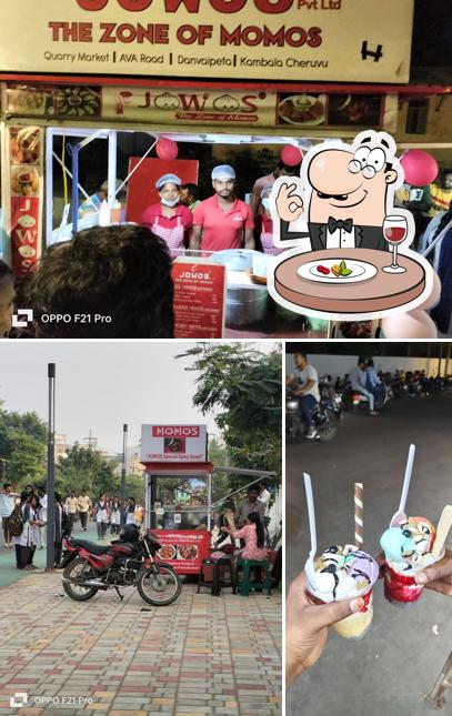 Among different things one can find food and exterior at JOWOS, The Zone of Momos