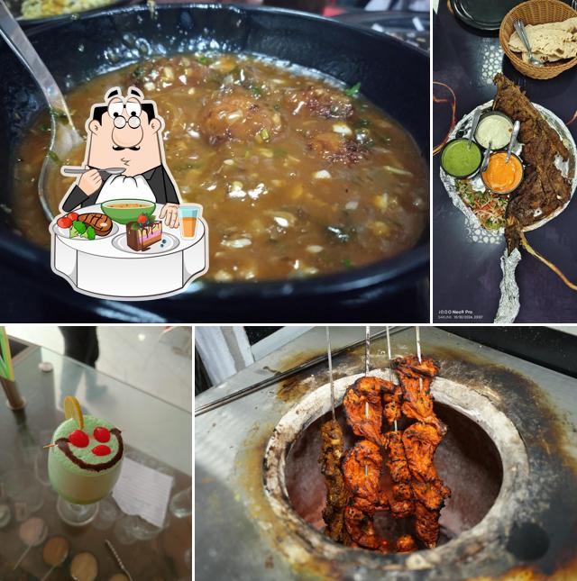 Hot and sour soup at Orchid (the food station)