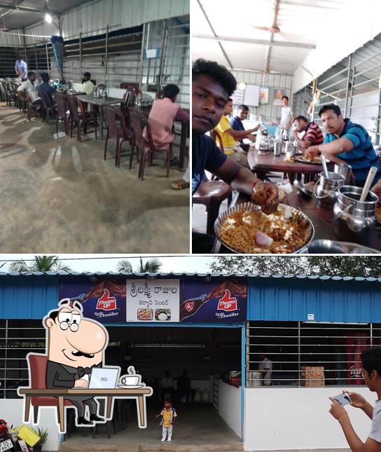 The interior of Sri Lakshmi rajula Biryani Center yanam 533464